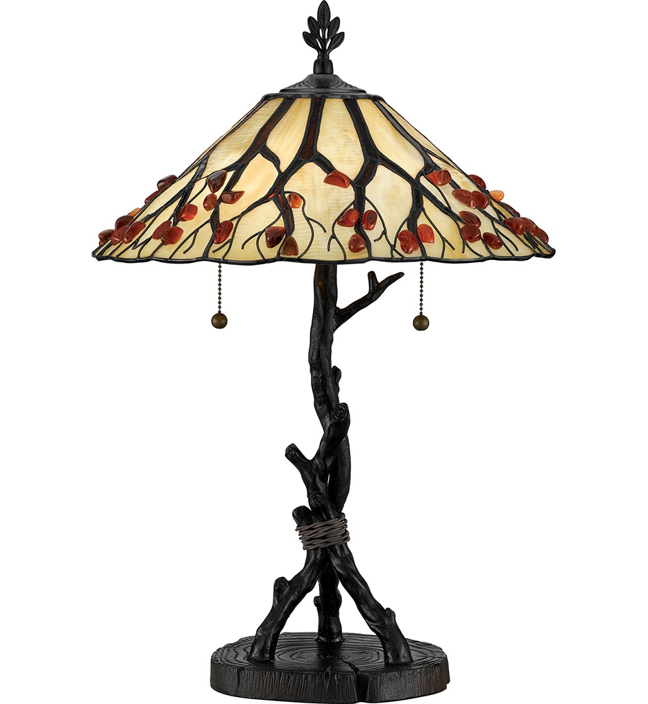 Quoizel - AG711TVA - Whispering Wood 25" Table Lamp