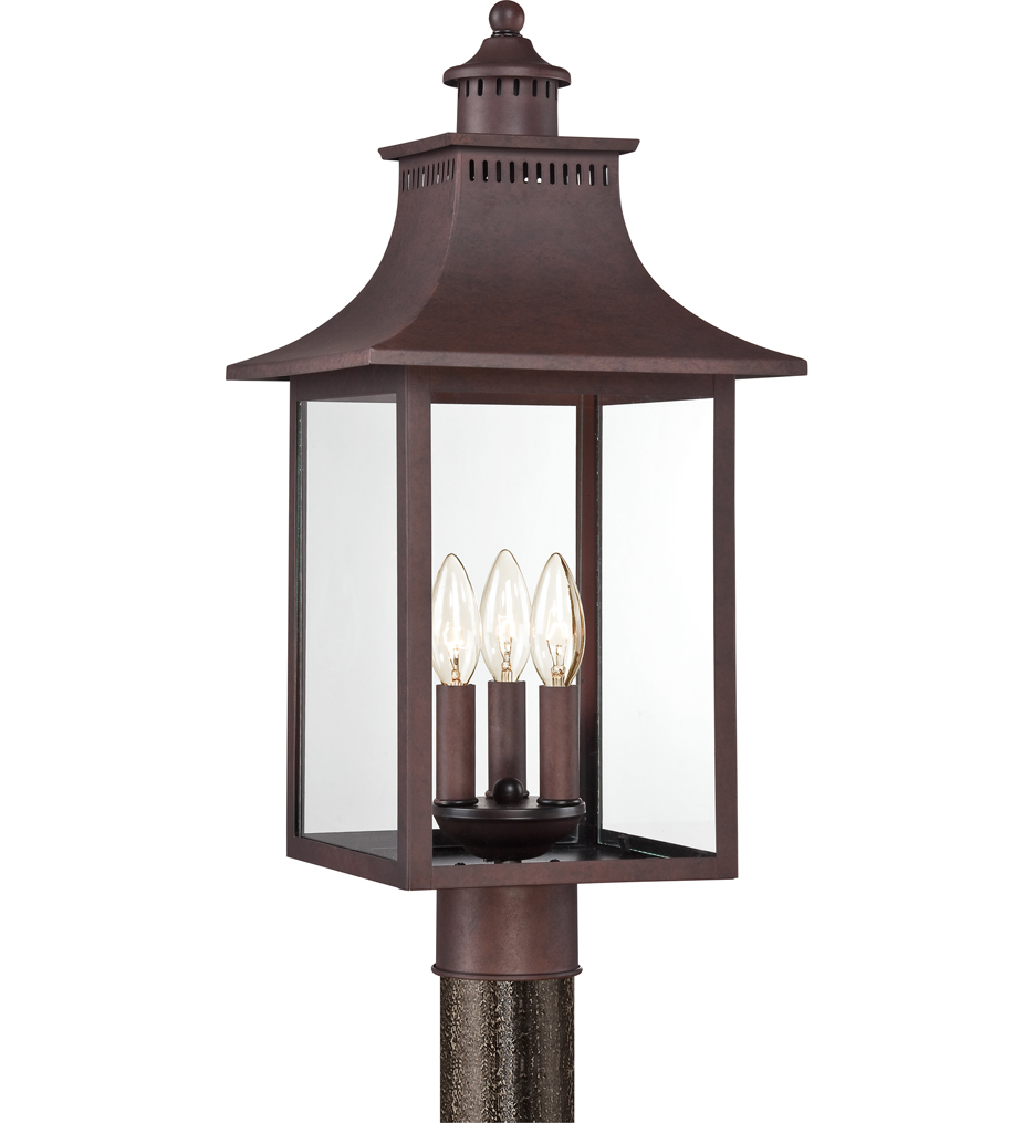 Quoizel chancellor outdoor lantern top