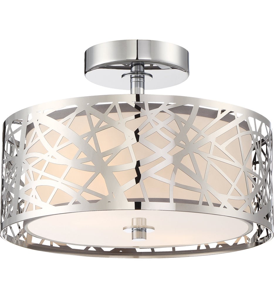 Abode 12" Semi-Flush