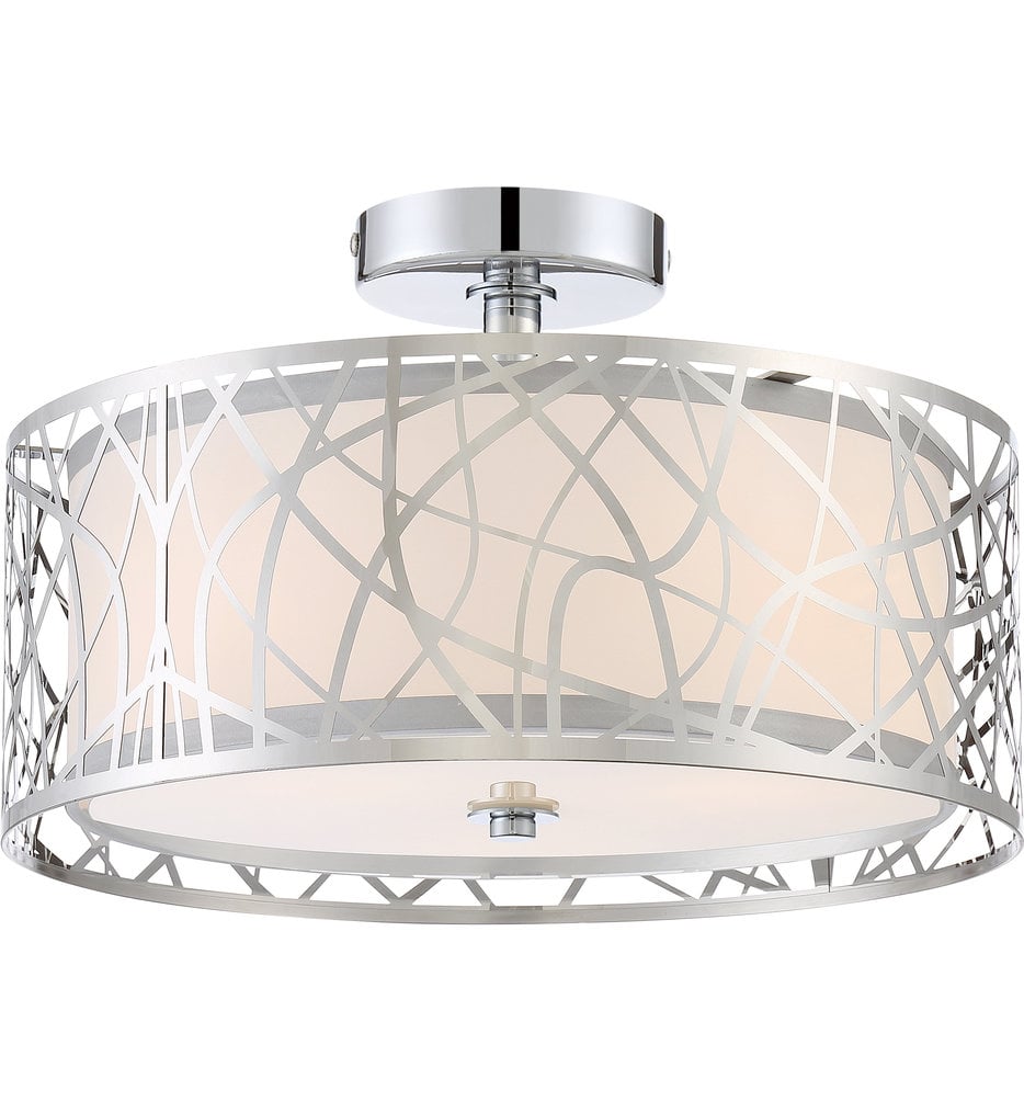 Abode 15" Semi-Flush