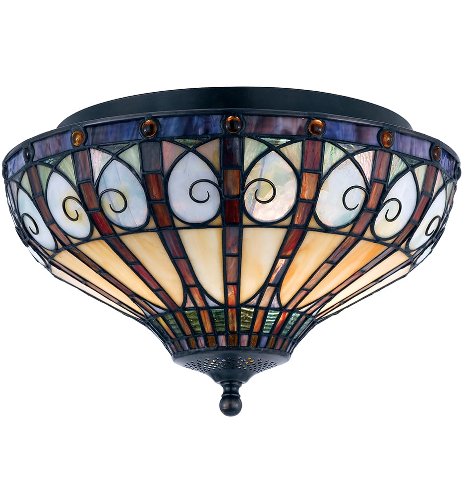 Quoizel - TFAV1714VB - Ava 14" Flush Mount