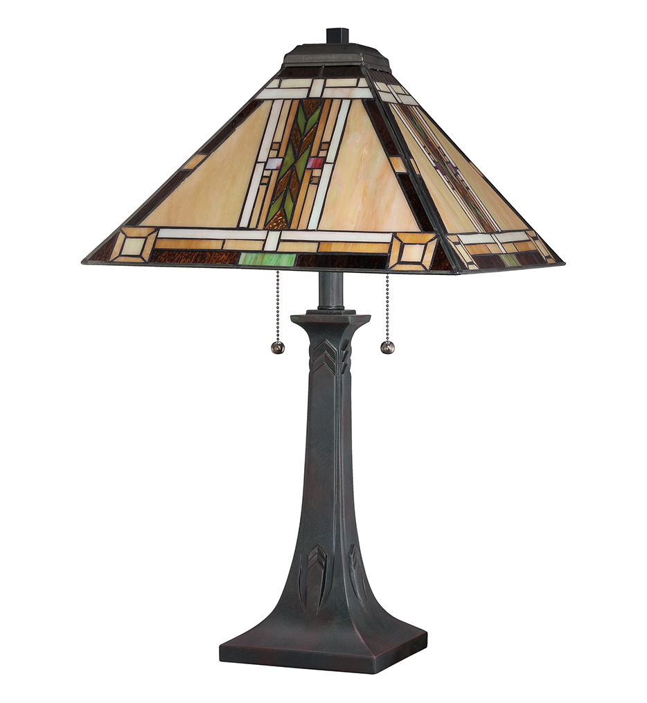 Quoizel - TFNO6325VA - Navajo 25" Table Lamp