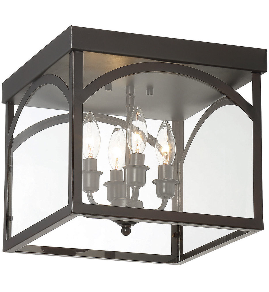 Savoy House - Garrett 12.38" Flush Mount