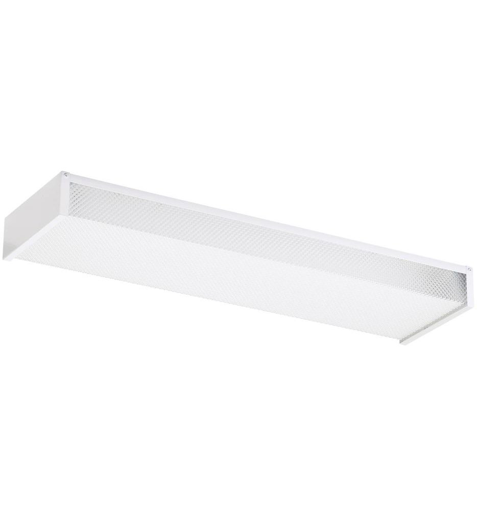 Generation Lighting - 59136LE-15 - Drop Lens Fluorescent 24" Flush Mount