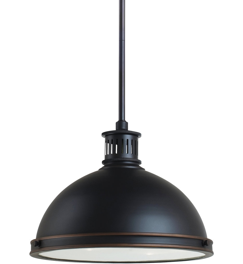 Generation Lighting - Pratt Street Metal 13" Pendant