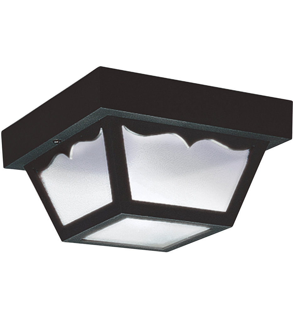 Generation Lighting - Outdoor Ceiling 8.25" Outdoor Flush Mount