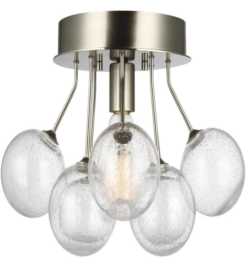 Visual Comfort Studio - Bronzeville 15" Semi-Flush