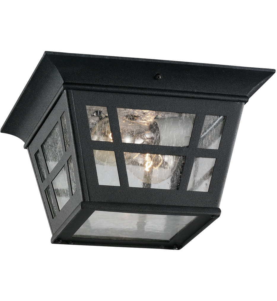 Generation Lighting - Herrington 10.75" Outdoor Flush Mount