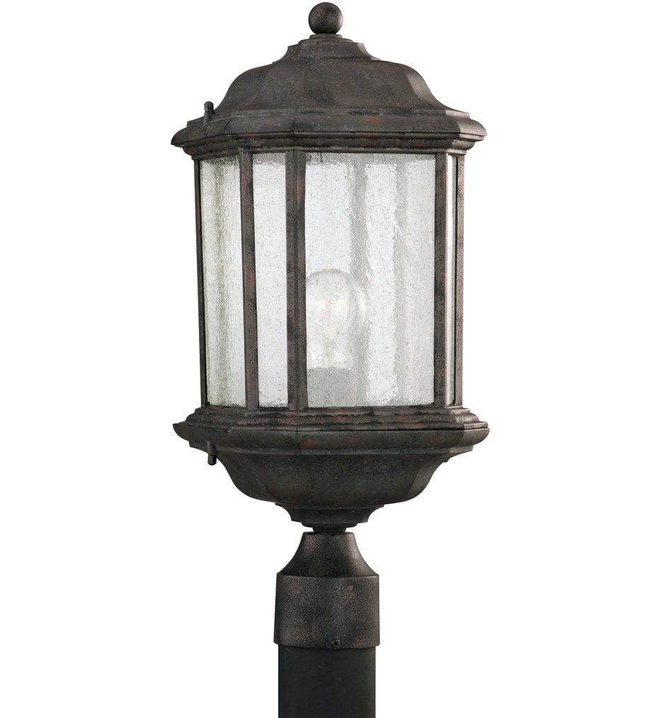 Sea Gull Lighting Kent 1 Light Outdoor Post Lantern