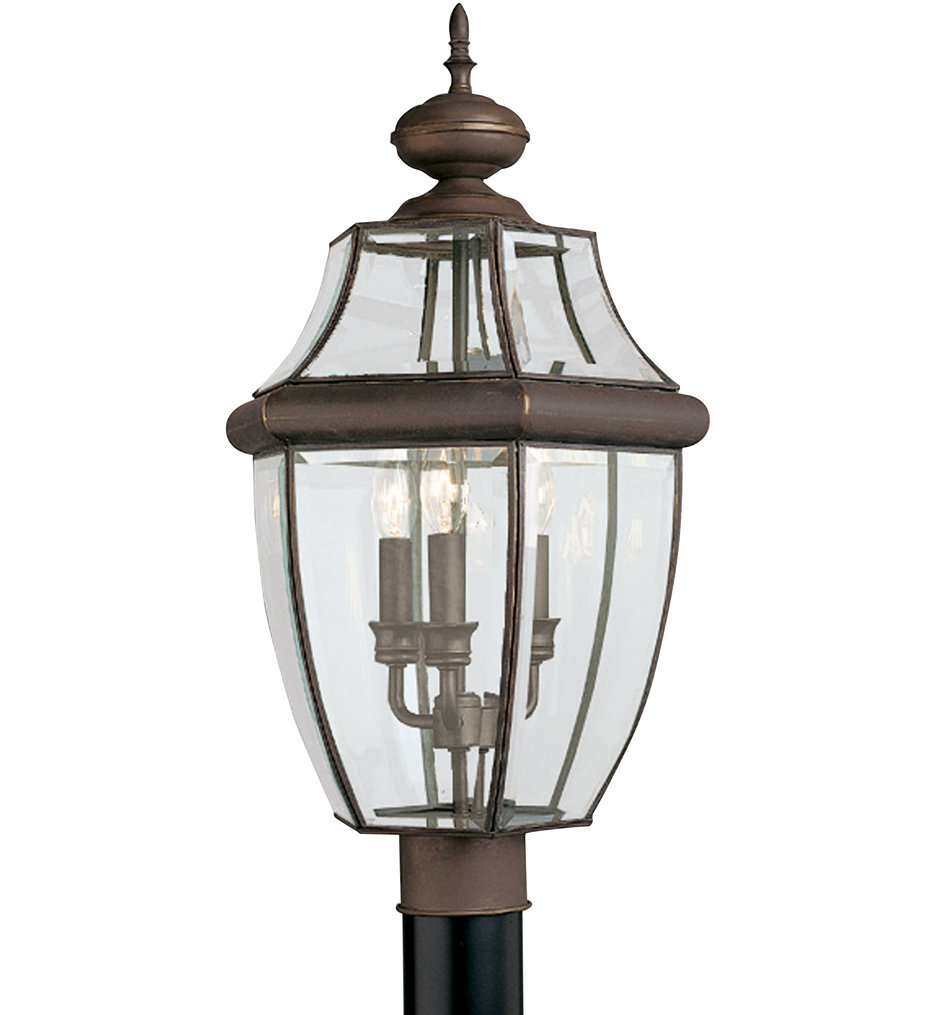 Generation Lighting - Lancaster 3 Light Outdoor Post Lantern