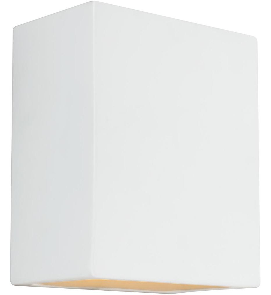Generation Lighting - Paintable Ceramic 10" Outdoor Wall Sconce