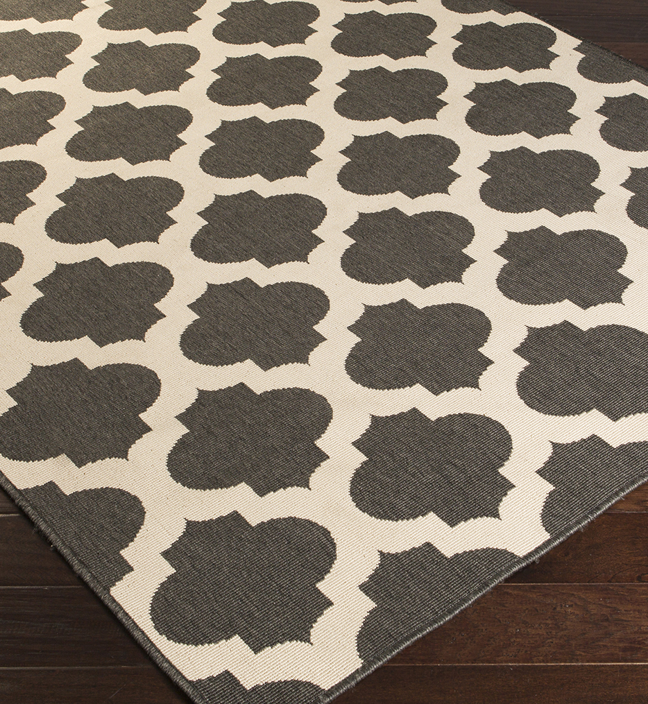 Alfresco Geometric Quatrefoil Rug