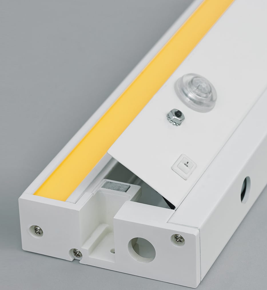 Unilume 19" LED Under Cabinet Light Bar with Occupancy Sensor