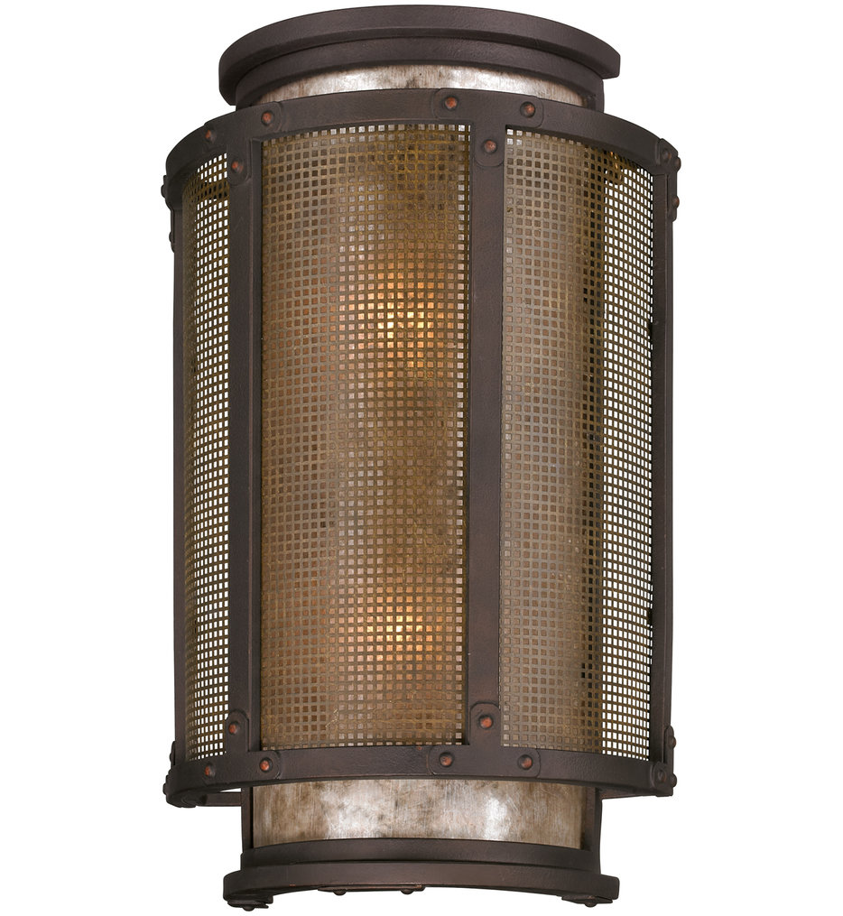 Troy Lighting - B3273-BRZ/SFB - Copper Mountain 18.25" Outdoor Wall Light