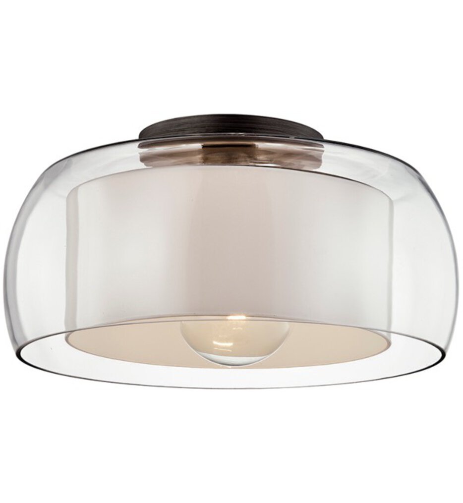 Troy Lighting - C7561-GRA - Candace 17.5" Flush Mount