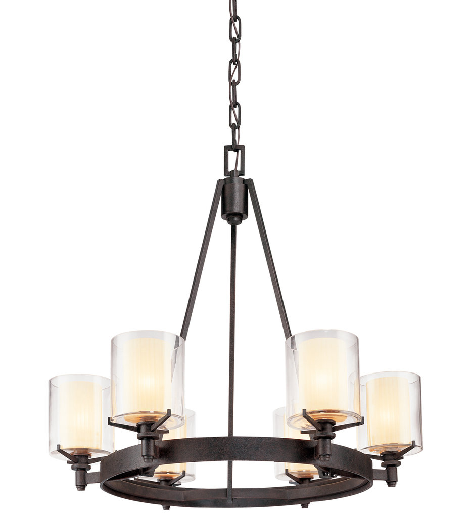 Troy Lighting - F1716-TRN - Arcadia 27" Chandelier
