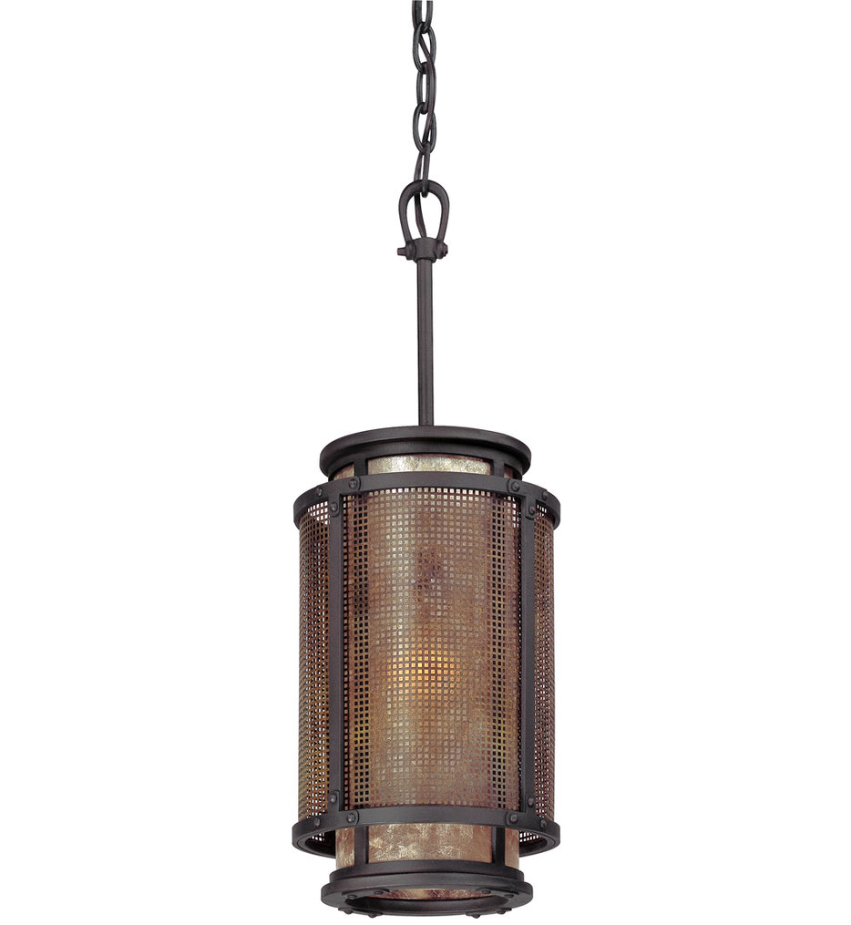 Troy Lighting - F3102-BRZ/SFB - Copper Mountain 8.5" Pendant