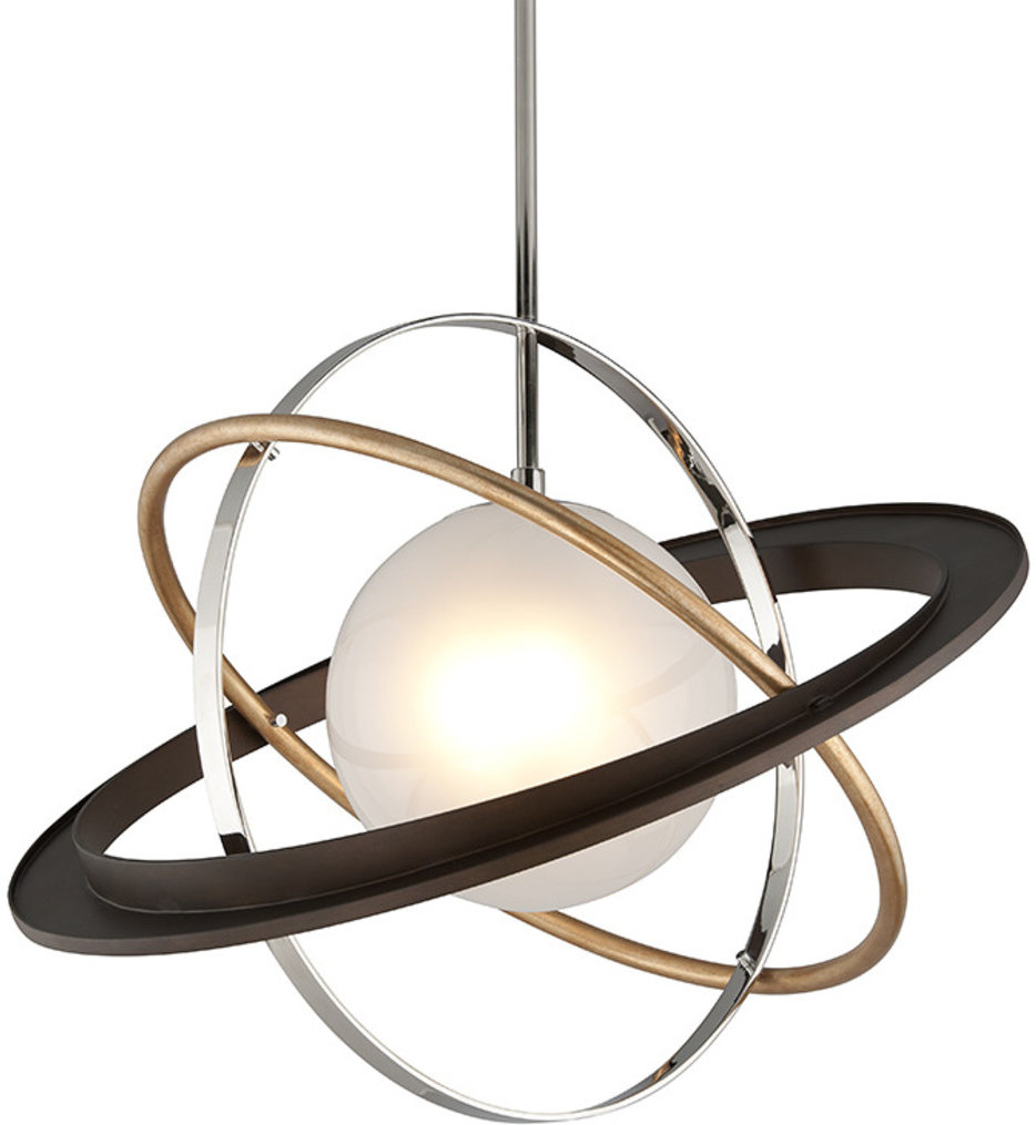 Troy Lighting - F5513-SFB/VGL/SS - Apogee 30" Pendant