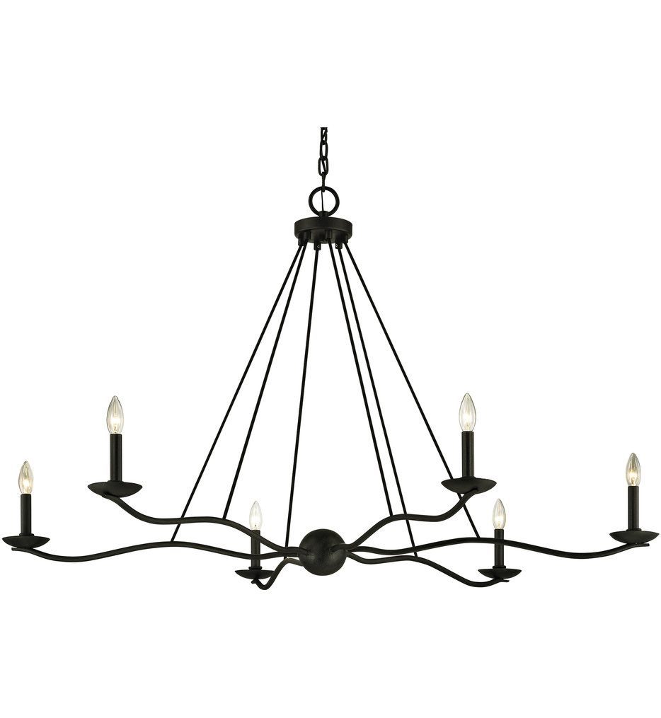 Troy Lighting - F6306-FOR - Sawyer 53.5" Chandelier