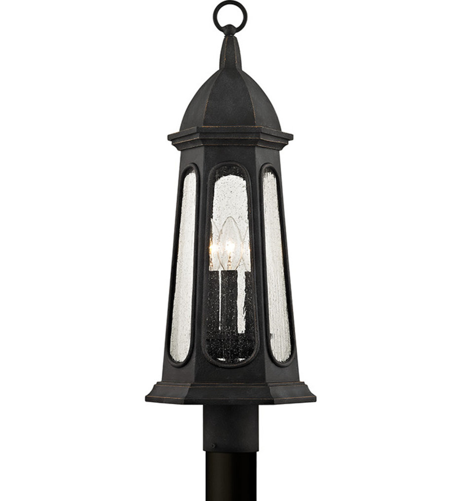 Astor 21.75" Outdoor Post Lantern