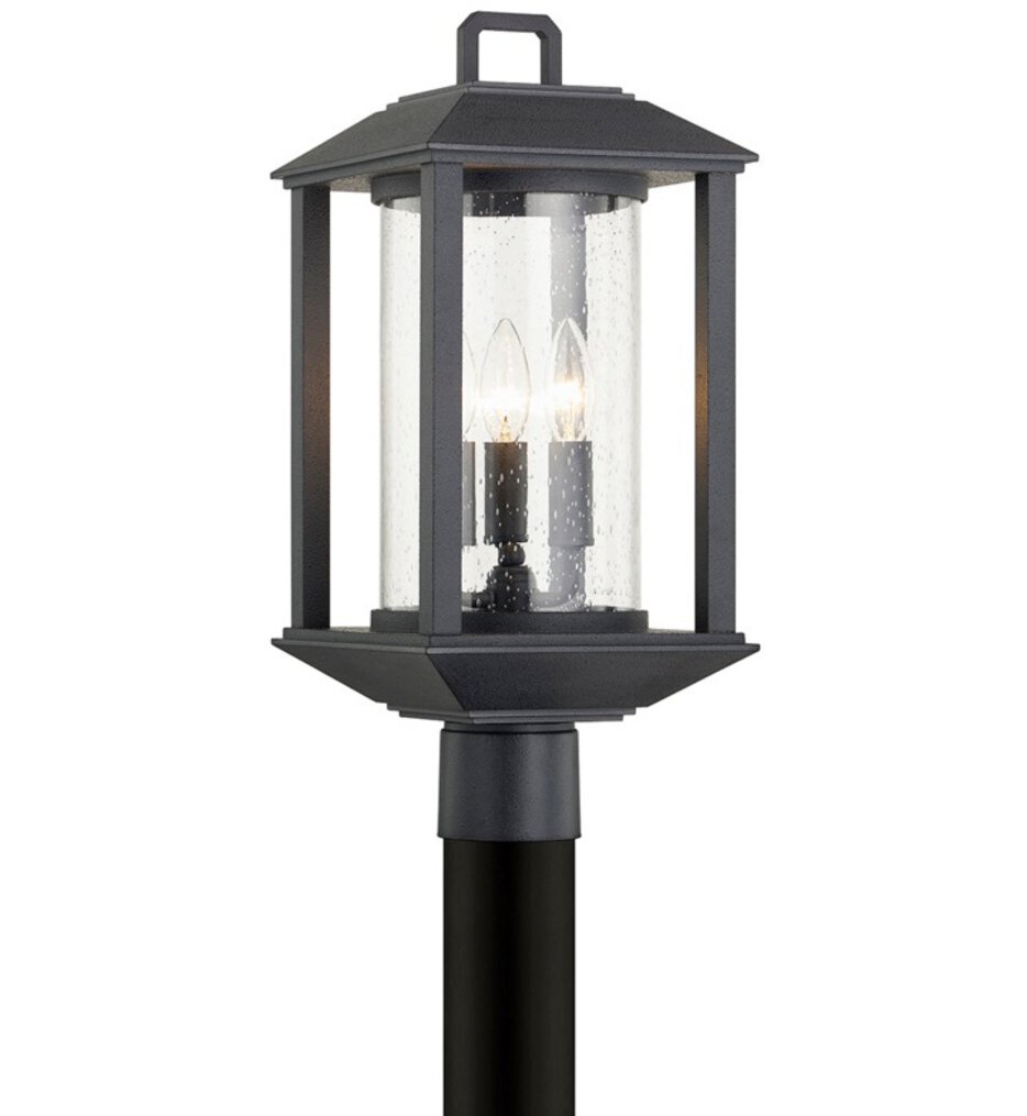 Troy Lighting - P7285-FOR - Mccarthy 3 Light Outdoor Post Lantern