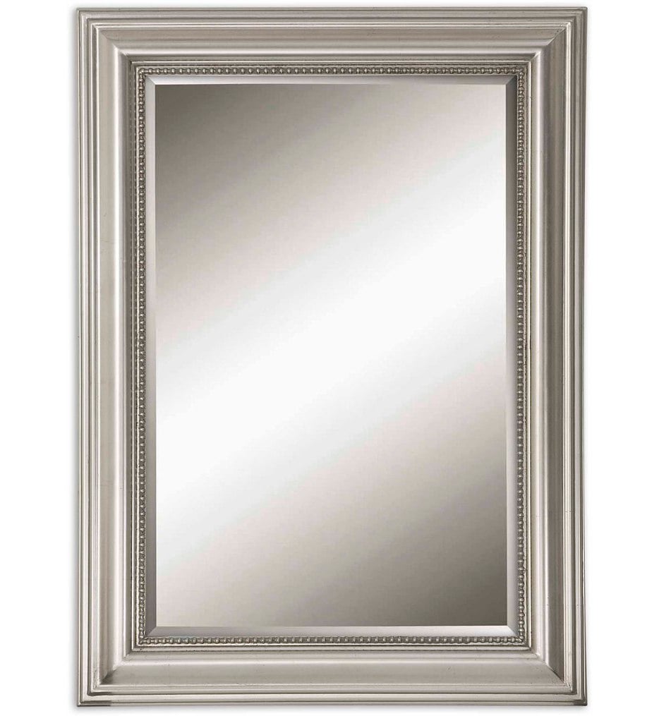 Uttermost 12005 B Stuart Silver Beaded Mirror