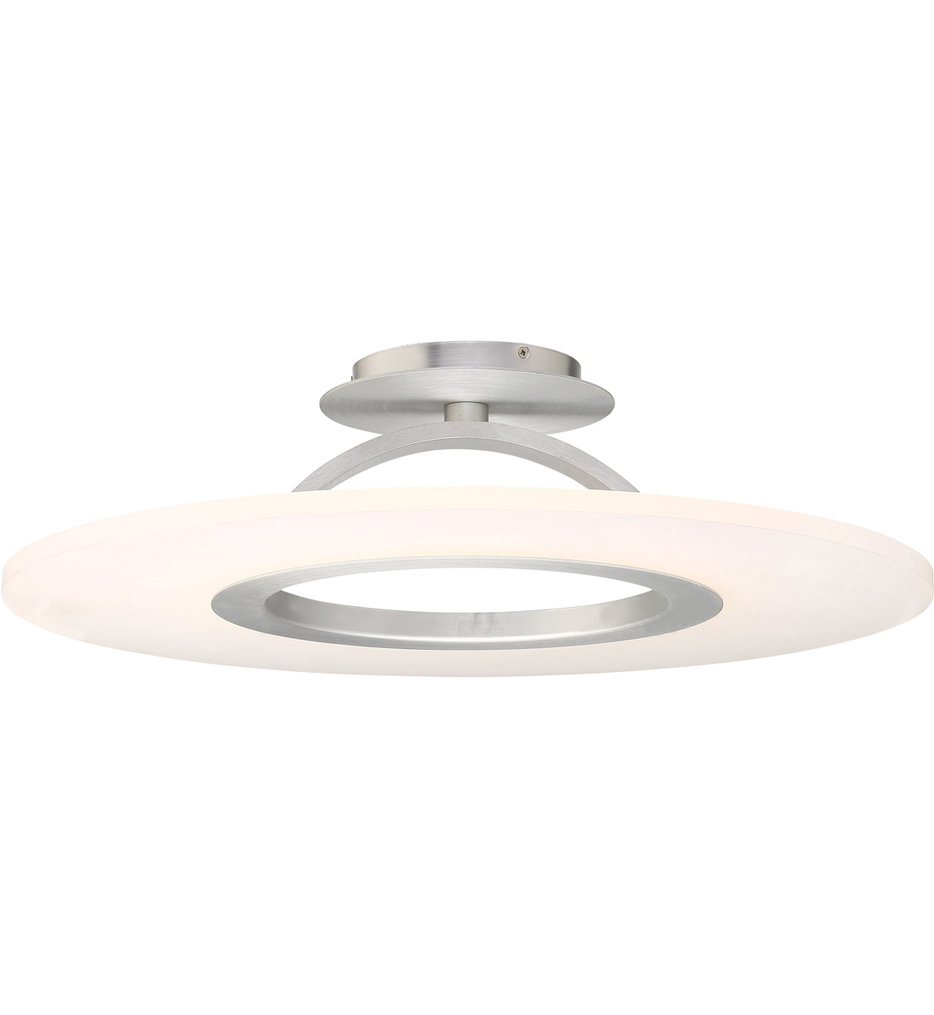 dweLED - Elektron 28" Semi-Flush Mount