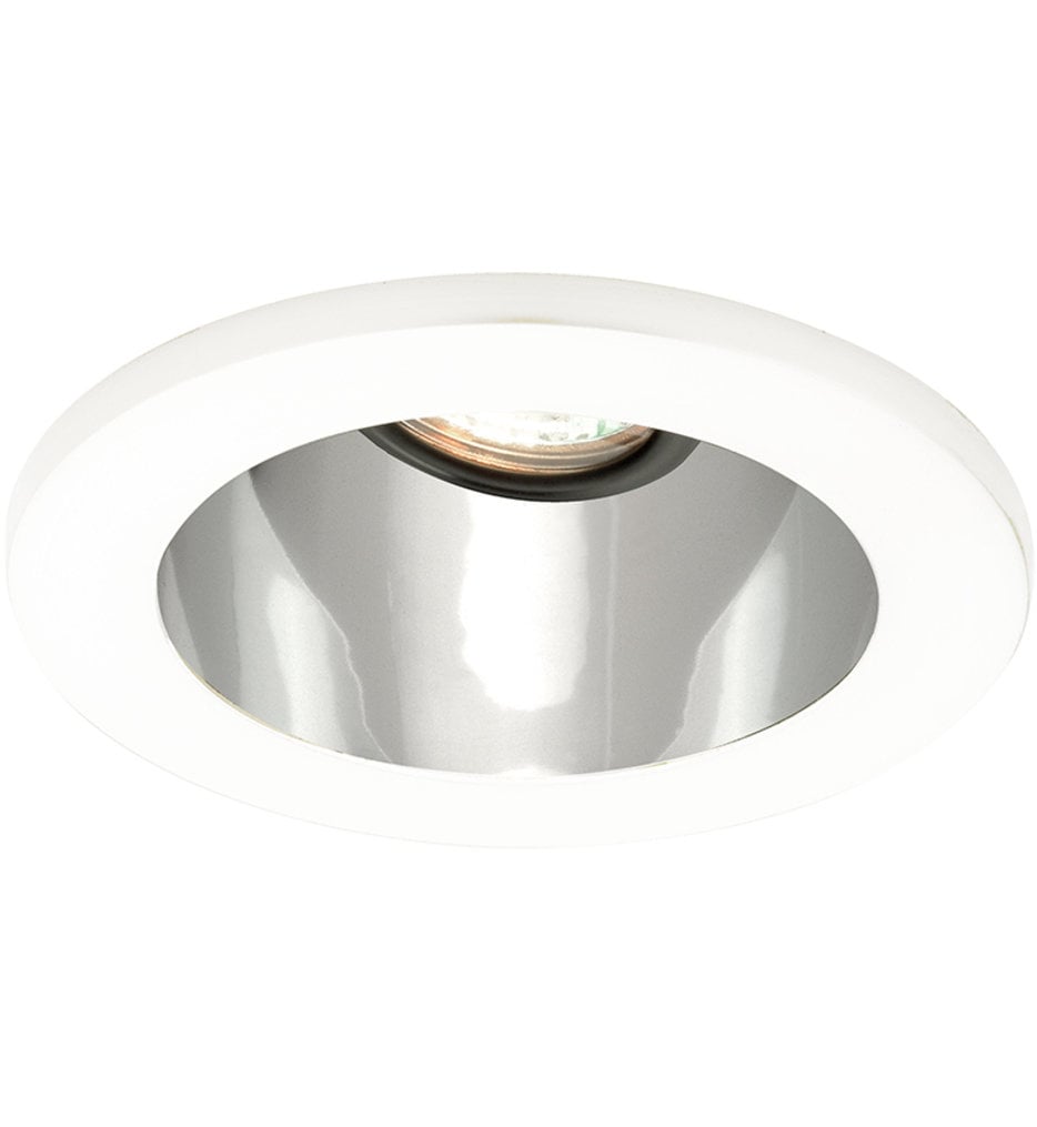 WAC Round Adjustable Open Reflector 4" Low Voltage Recessed Trim