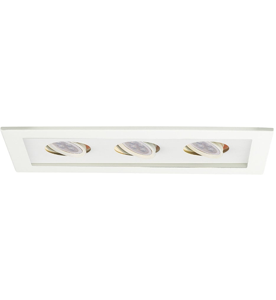 WAC 3 Light Visible Low Voltage Multispot Recessed Trim
