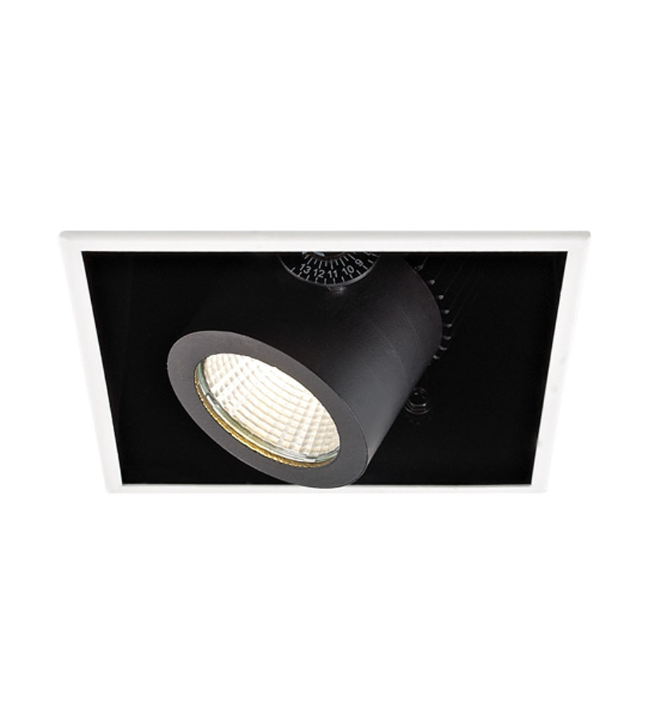 WAC Lighting - MT4LD116NE-F27-BK - Flood Beam ELV Dim IC-Rated Volt Single Light Precision Housing & LED Module