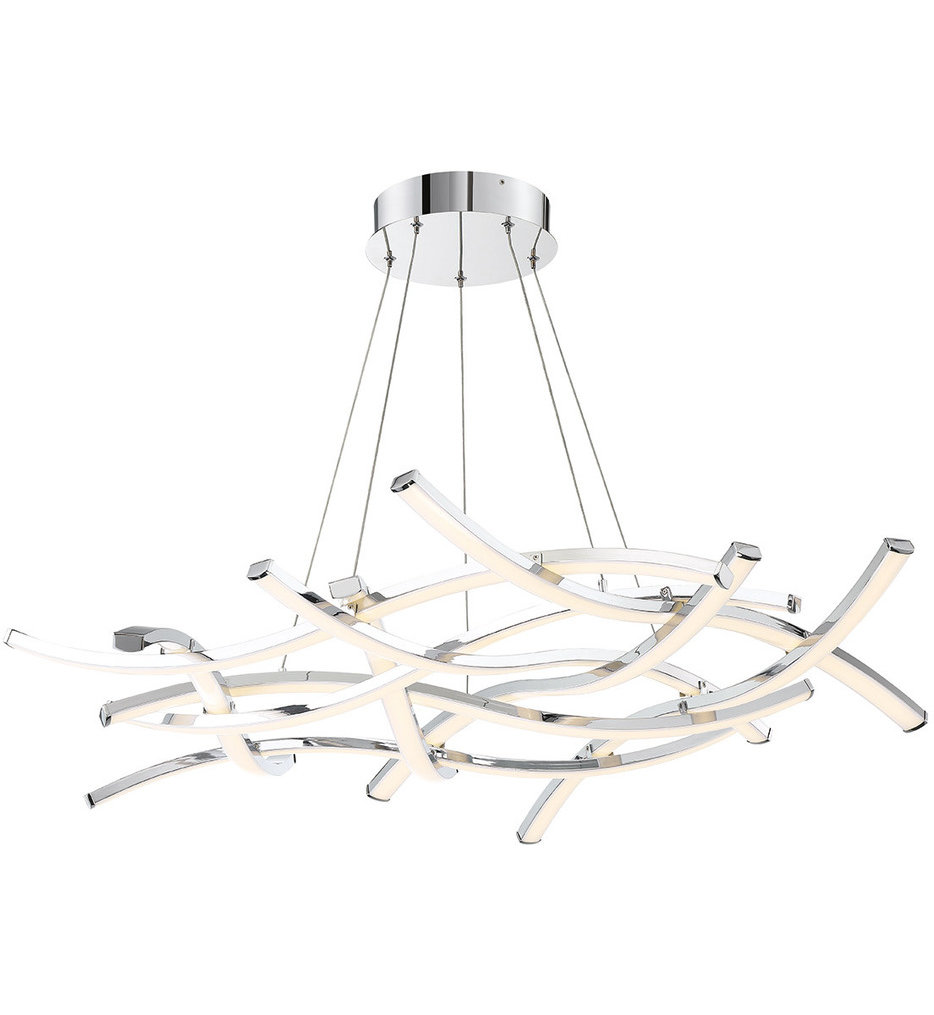dweLED - PD-60944-CH - Divergence 43.75" Chandelier