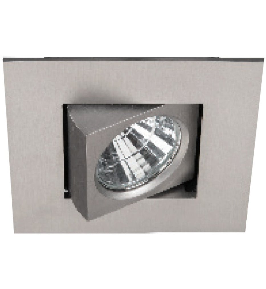 Oculux LED Flood Beam Square Adjustable Trim 2" Complete Recessed Kit