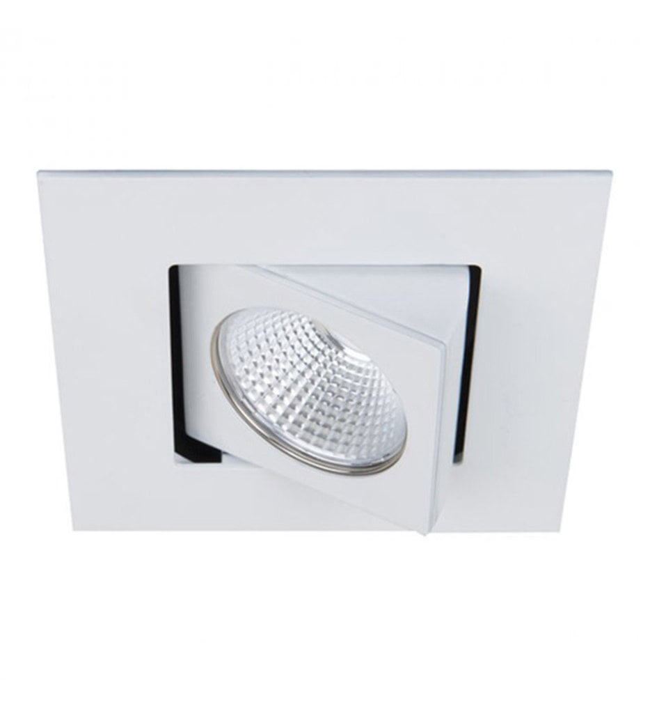 Oculux LED Flood Beam Square Adjustable Trim 2" Complete Recessed Kit