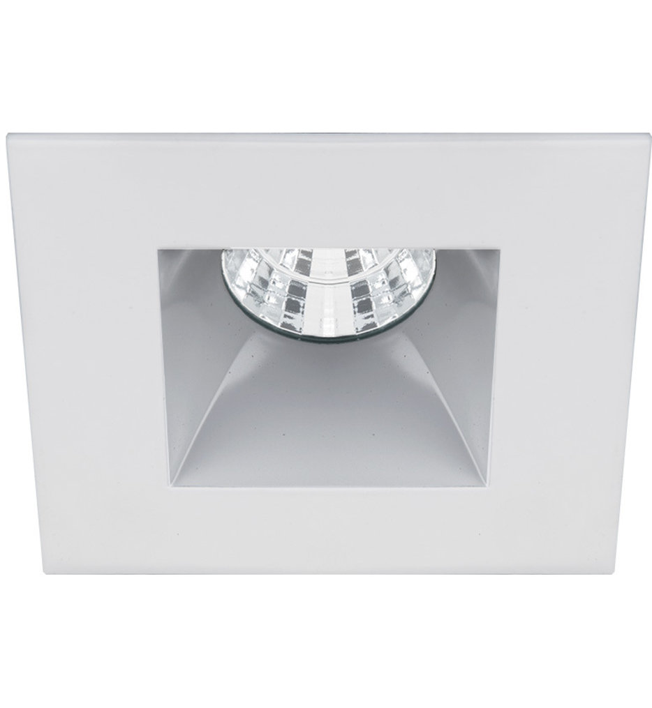 Oculux LED Flood Beam Square Open Reflector 2" Complete Recessed Kit