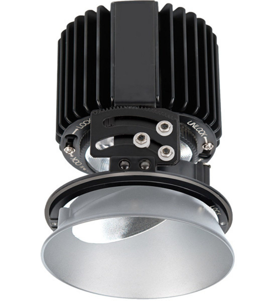 Volta LED Flood Beam Round Adjustablevisible 4.5" Recessed Trim