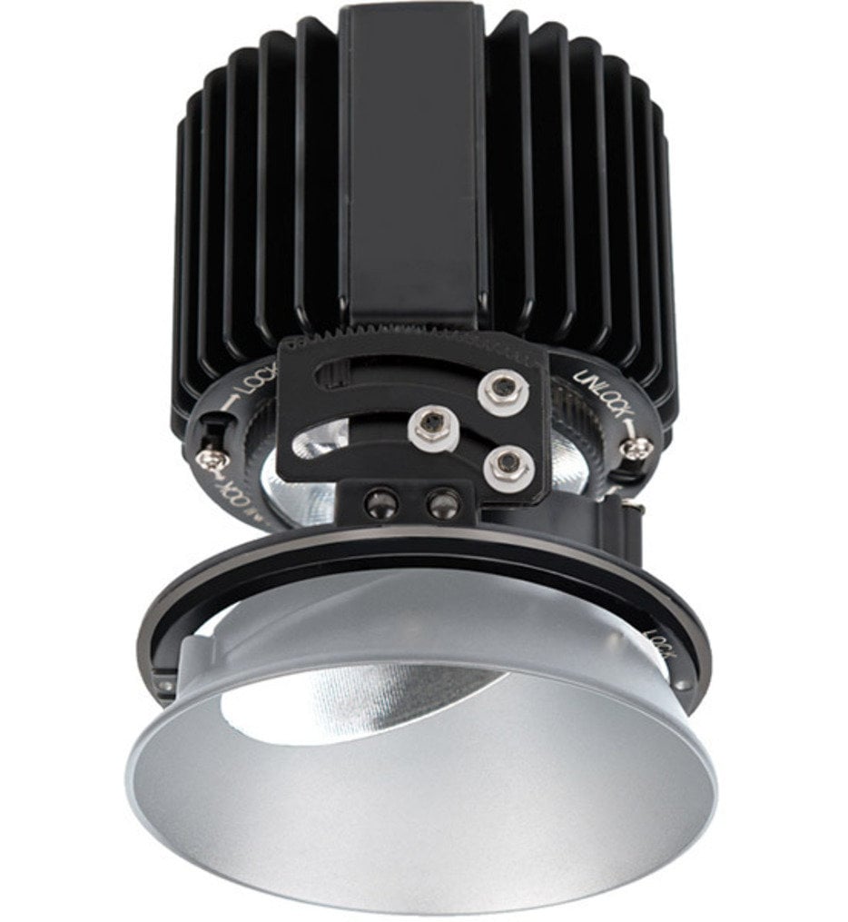 Volta LED Narrow Flood Beam Round Adjustablevisible 4.5" Recessed Trim