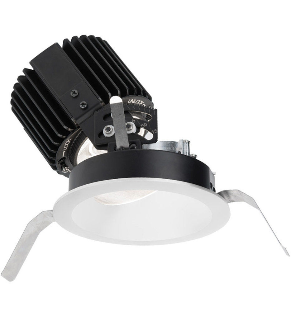 Volta LED Narrow Flood Beam Round Adjustable 4.5" Recessed Trim