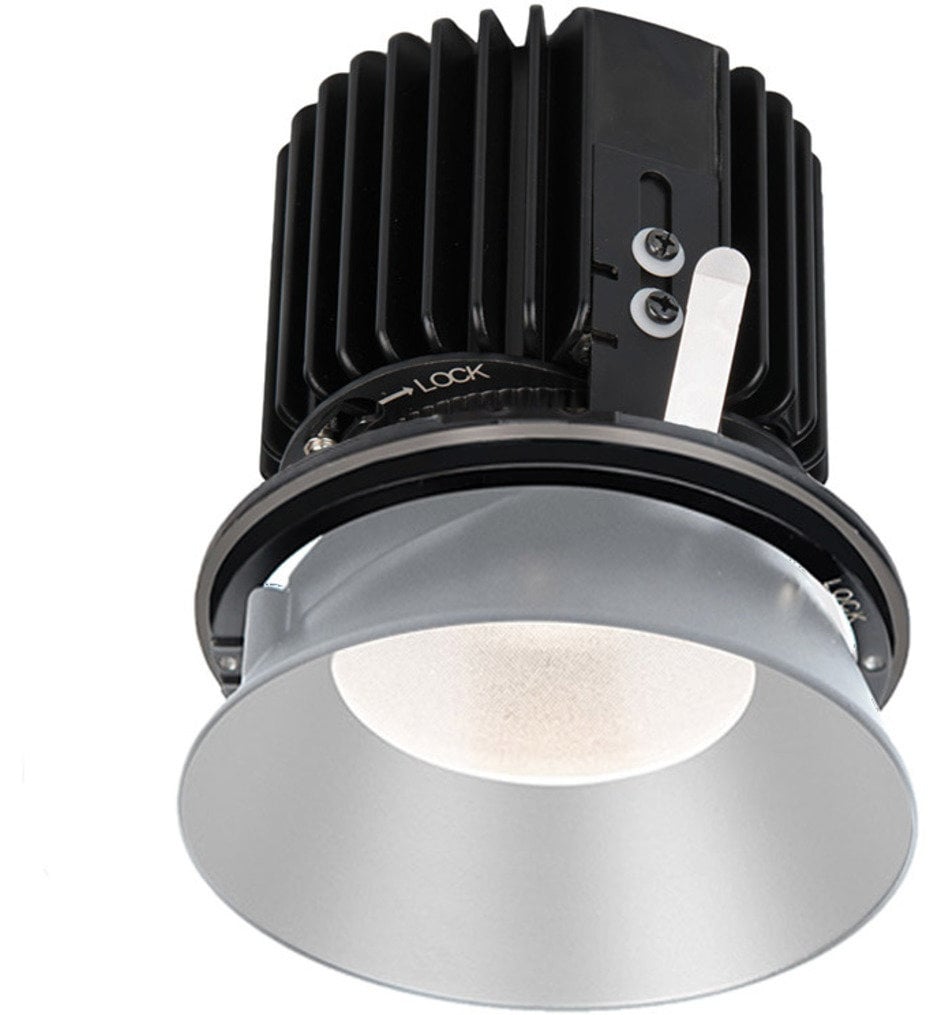 Volta LED Wide Flood Beam Round Invisible Trim 4.5" Recessed Trim