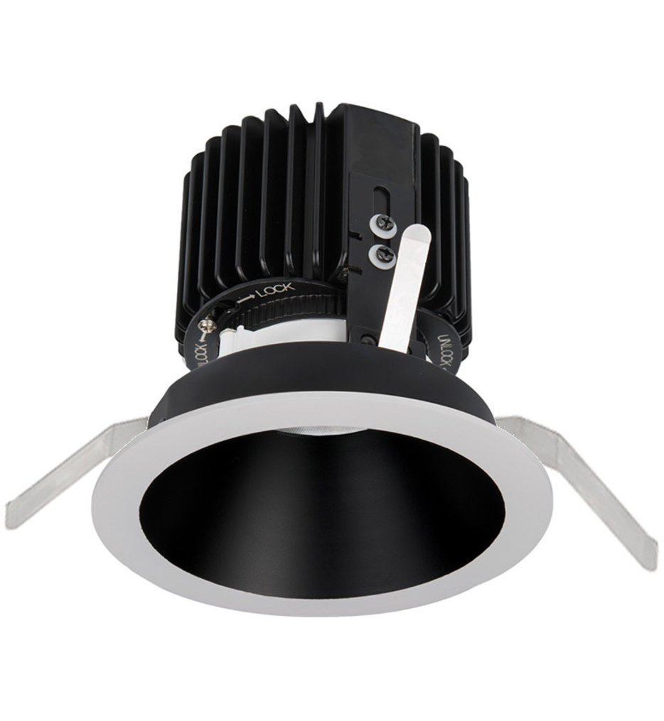 Volta LED Flood Beam Round 4.5" Recessed Trim
