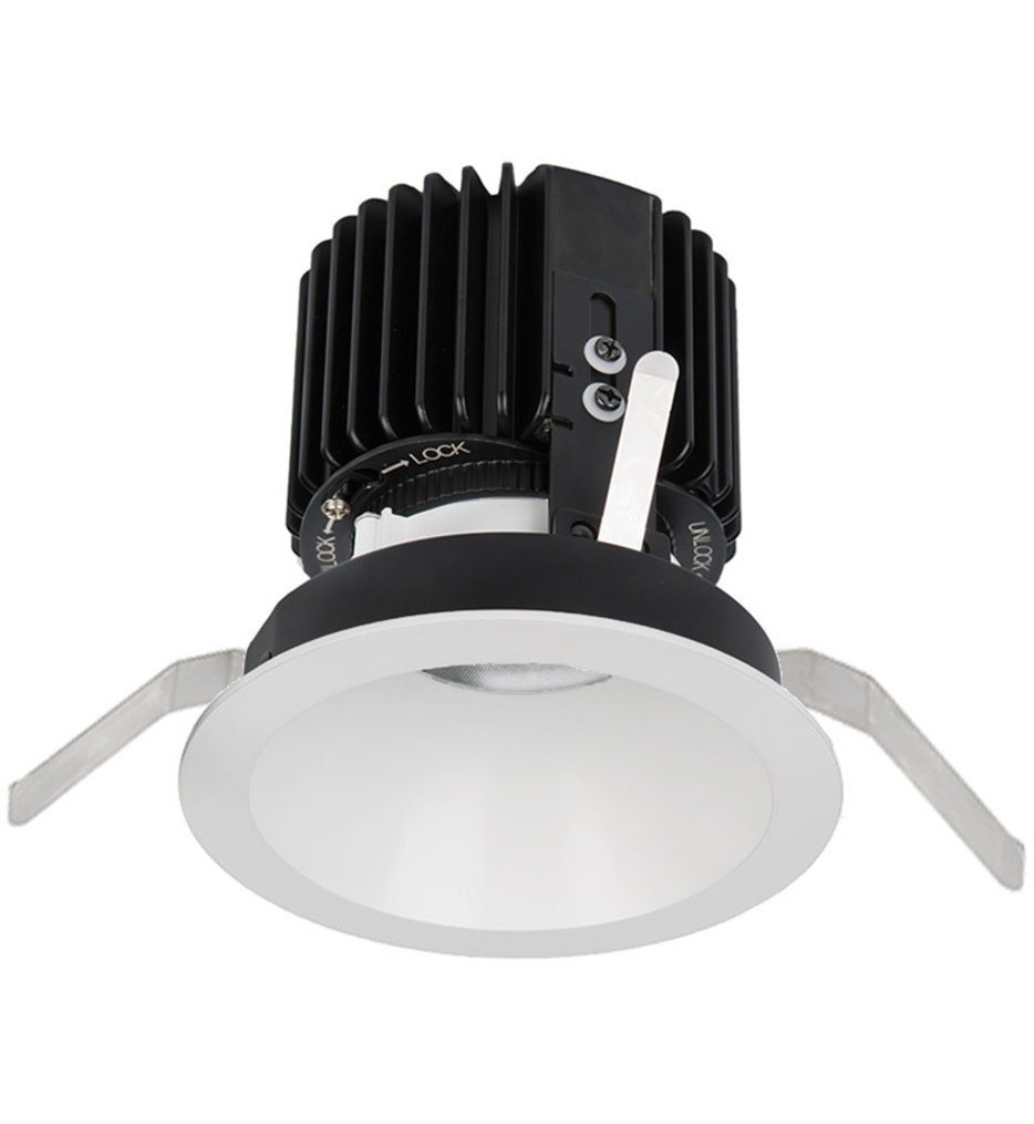Volta LED Wide Flood Beam Round 4.5" Recessed Trim