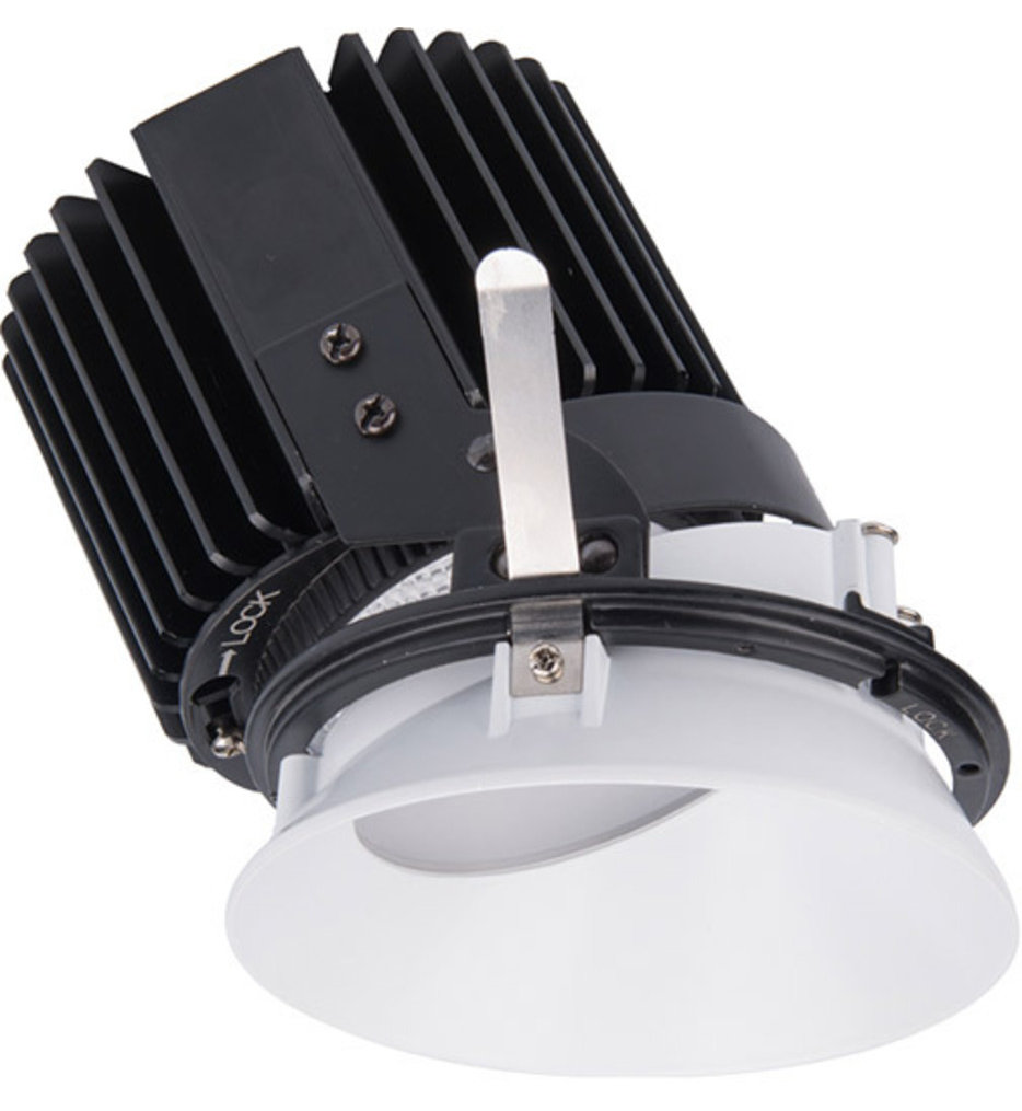 Volta LED Round Wall Washvisible 4.5" Recessed Trim