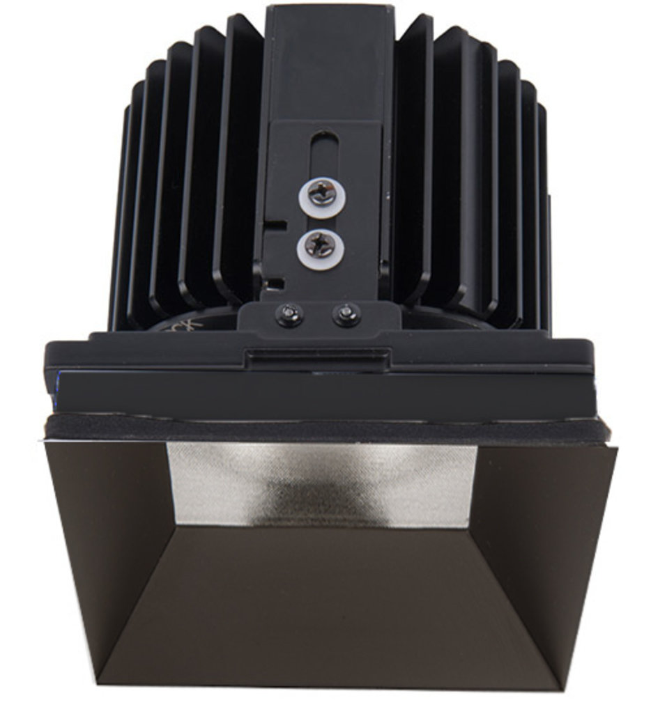 Volta LED Wide Flood Beam Square Shallow Regressedvisible 4.5" Recessed Trim