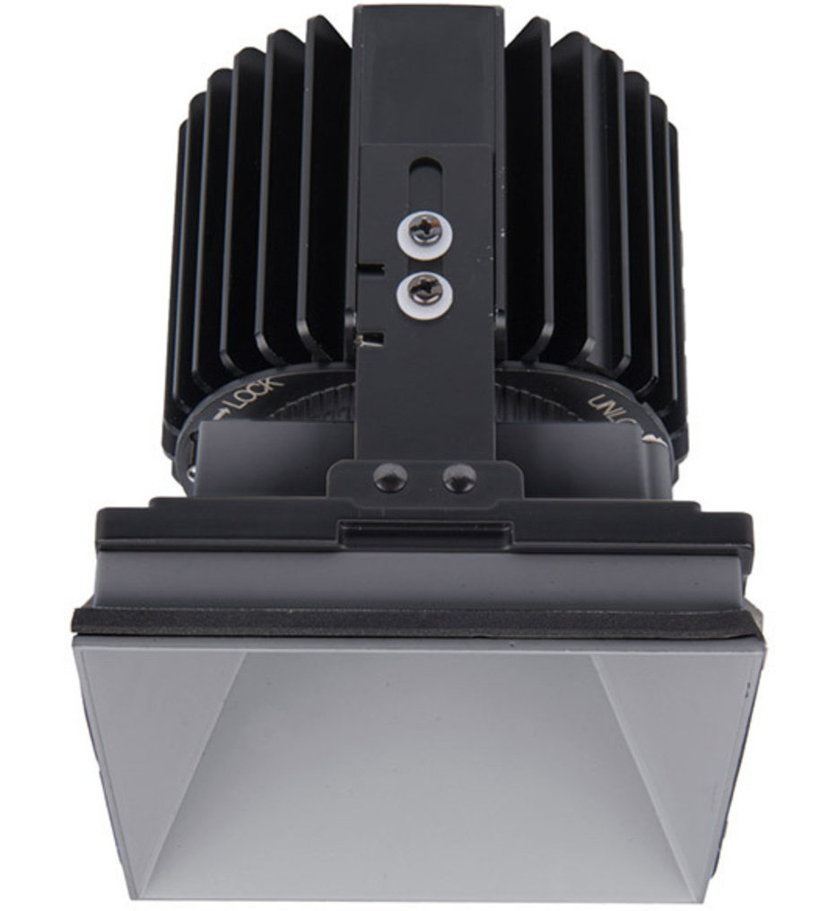 Volta LED Narrow Flood Beam Square Invisible 4.5" Recessed Trim