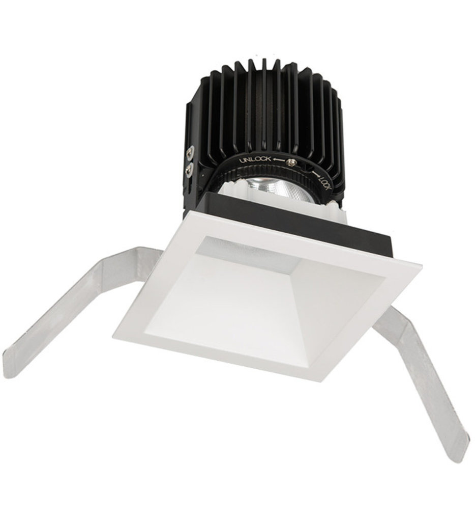 Volta LED Flood Beam Square 4.5" Recessed Trim