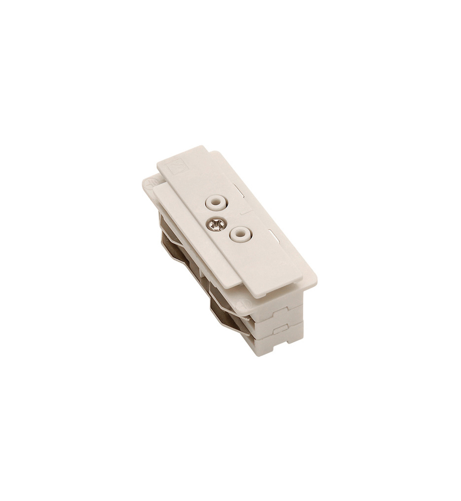 WAC Lighting - WHPC-BK - W Track Surface Mount Architectural Track I-Connector