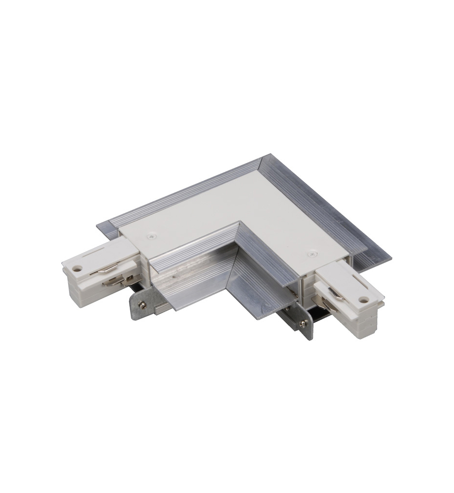 WAC Lighting - WLLC-RTL-WT - W Track Recessed Flangeless Mount Left Architectural Track L-Connector