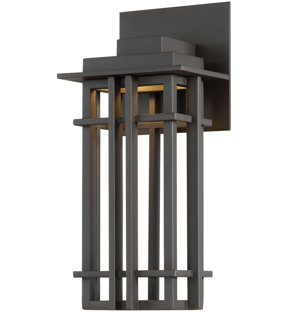 dweLED - WS-W26712-BZ - Nest 12" Outdoor Wall Sconce