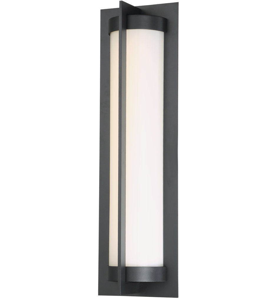 dweLED - WS-W45720-BK - Oberon 20" Outdoor Wall Sconce