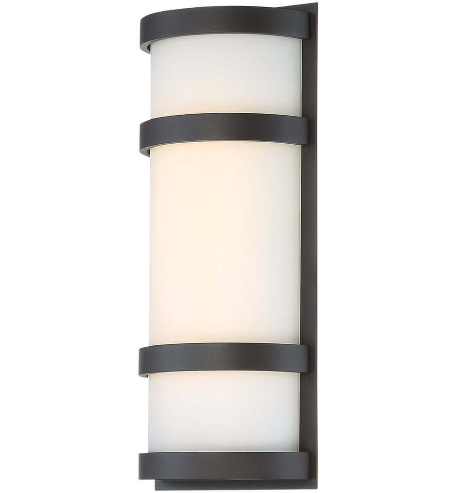 dweLED - WS-W52614-BZ - Latitude 14" Outdoor Wall Sconce