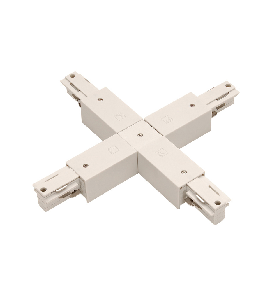 WAC Lighting - WXC-WT - W Track Surface Mount Architectural Track X-Connector